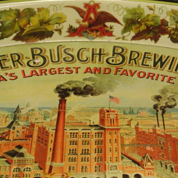Anheuser Busch Serving Trays - Lot of 3 - Picture 6 of 6